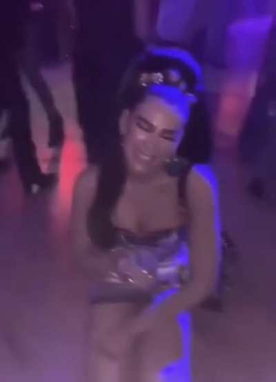 Out partying