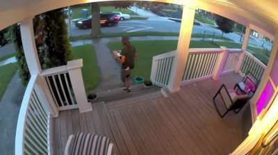 Saving lives while swiping packages