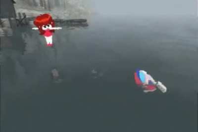 Keith And Lemon Demon in the water