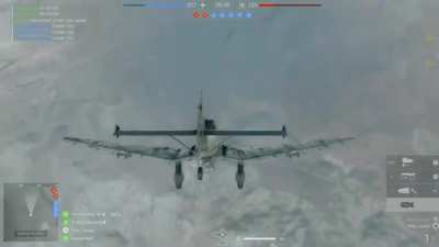 I like how the Valentine flak explodes on its intended altitude