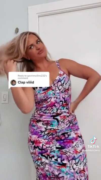 Dress haul try-on video or CLAP?? lol
