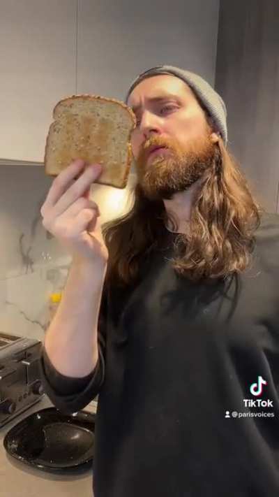burnt toast