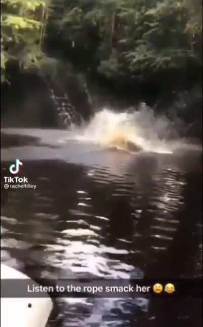 that must have hurt like hell