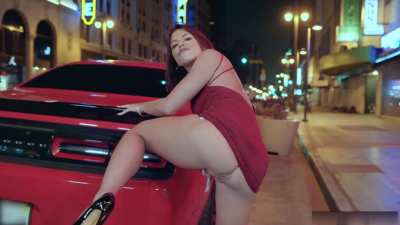 Adriana chechik going crazy on the street