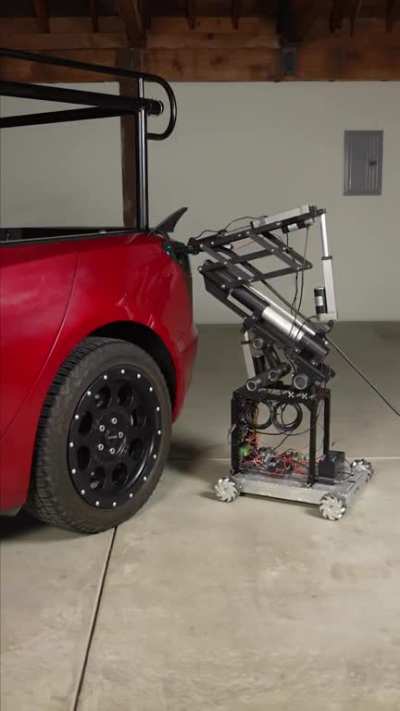 The Mating Ritual Between a Tesla and its Automated Charger