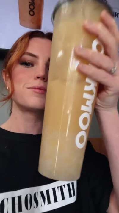 About to Enjoy Boba