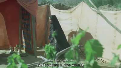 Luigina Rocchi and a Group of Women Tie a Rope Around a Man&rsquo;s Balls and Pull on It (Castrating Him) in Arabian NightsIl Fiore Delle Mille E Una Notte (1974)