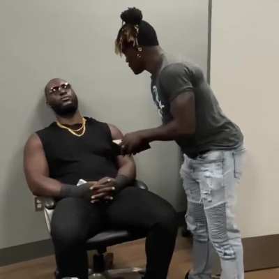R-Truth tries to borrow money from Omos