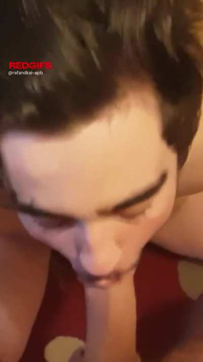 Daddys helpless fucktoy, taking it in both holes. Who's next? Raf (22) and Kal (41)