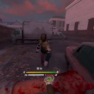 [S&amp;amp;S] dream playing the walking dead saint and sinner be like :