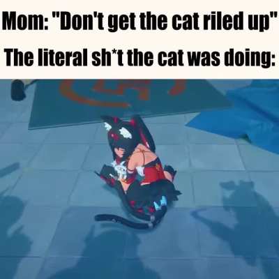 "But mom, she did it first" 💢