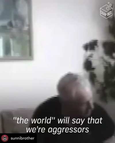 Hidden recording of Israeli prime minister talking to 