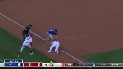 [Highlight] Reigning NL MVP Paul Goldschmidt puts the Cardinals ahead with a hit the other way