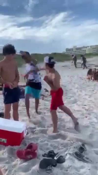 Short scuffle