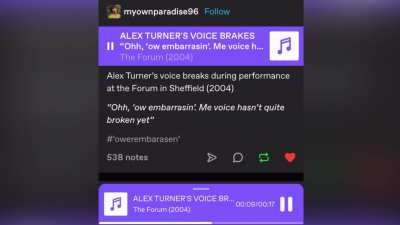 LMAO ALEXS VOICE CRACK. The &ldquo;and right befOrE we normalOOP-.&rdquo;🙊🙈
