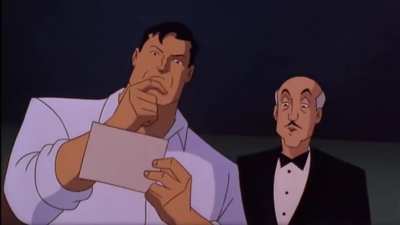 Bruce Wayne discovers an important clue.