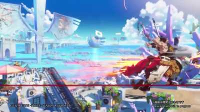 Chipp's new move demonstration - "Tightrope" and "Tightrope run" (TGS 2024)