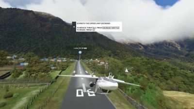 pErfeCt lAnDiNg (Lukla Airport) "Liiiike a Gloooove"