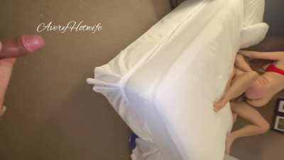 This clip shows how much my husband enjoys watching me fuck other guys and getting cucked. He just couldn’t control anymore and blasted his load just hearing my moans and watching me ride my bull.