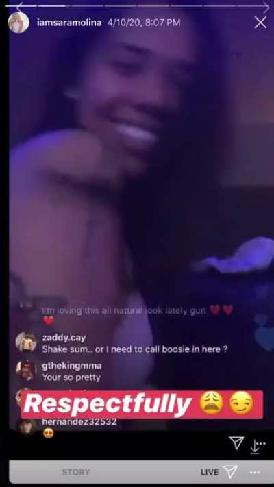 Shaking ass