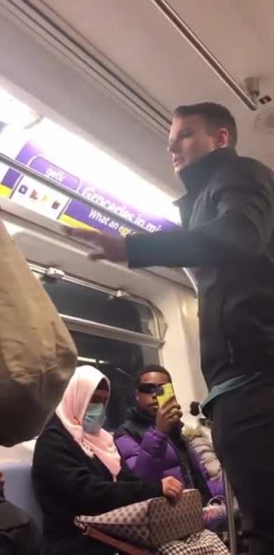 Racist Lady on the subway