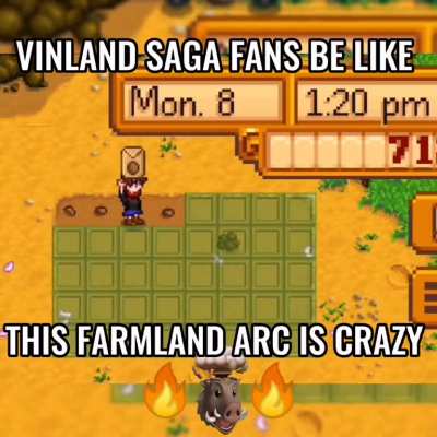 Farming arc was fire &eth;&yen;