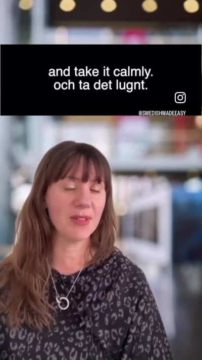 If English was spoken like Swedish