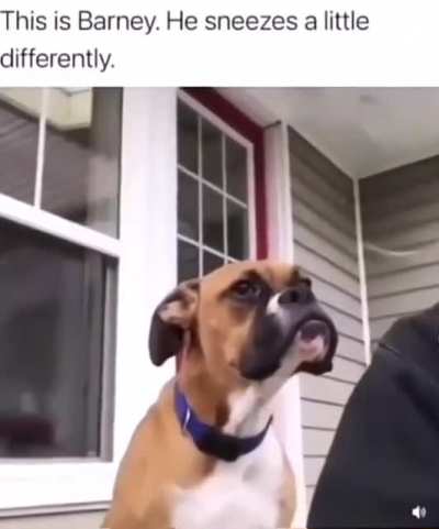 Just a little bit different he says. (Turn on sound btw)