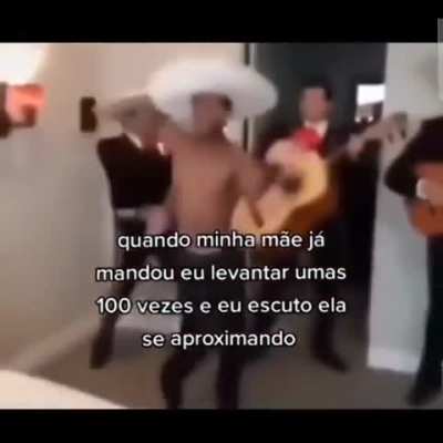 Dava at&eacute; medo quando ouvia ela chegando