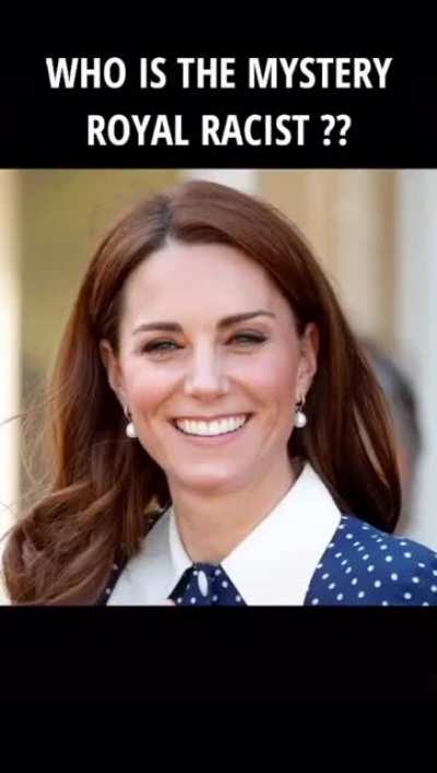 Guess who the racist is in the royal family