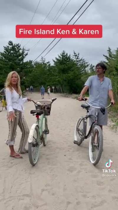 Fire Island NY, Karen and Ken harassing Asians
