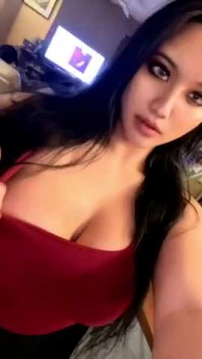 sneaky titty drop...hoping my brothers friends didnt see ;) (OC)