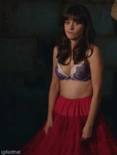 Zooey Deschanel in New Girl.