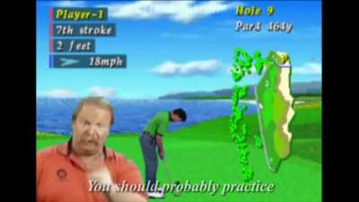 Never Gonna Make This Putt