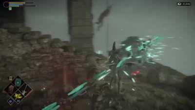 Starting NG+ on a SL78 character with 11 Vitality be like