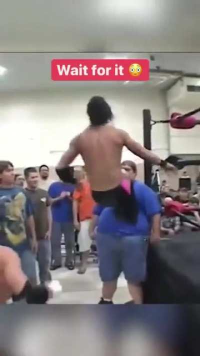 He did the unthinkable!