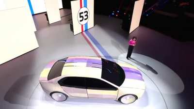 Color changing car