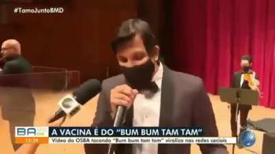 Tô com medo da vacina agora
