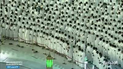 First prayer after 20 month of social distancing