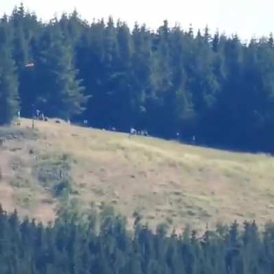 Recording a video from 2.5km away (1.55 miles)