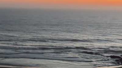 Evening view from Baja