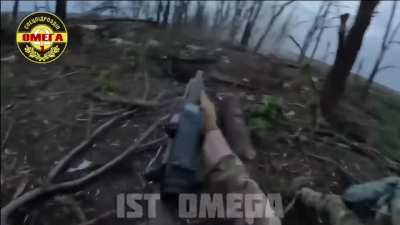 Ukranian trench raid by M113 dismounts, June 2024 Zaporizhia(?)