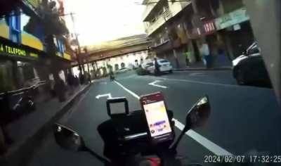 Against the flow of traffic
