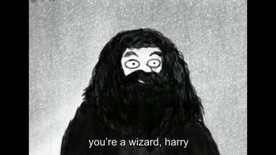 You&rsquo;re a Wizard, Harry. [animation by me]