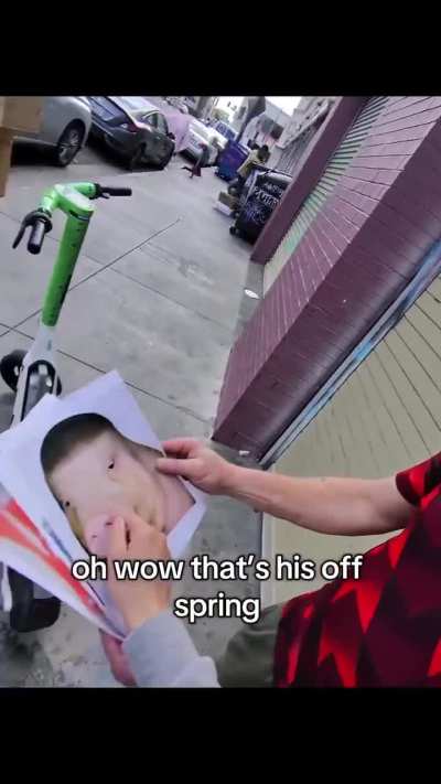 He turned on him