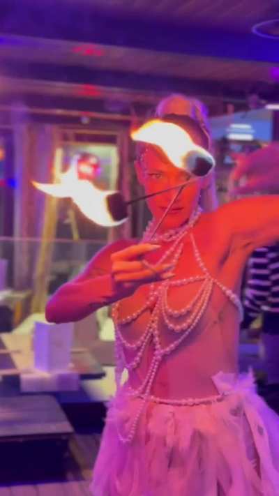 I am a Fire dancer