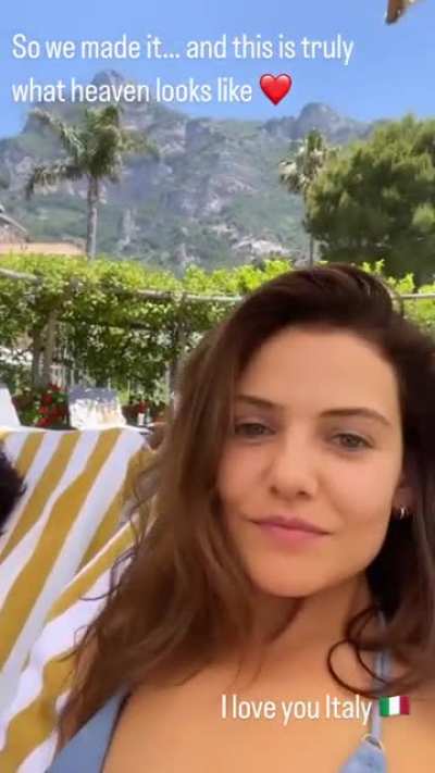 Having fun in Italy
