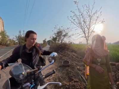 A female solo traveller, Meike Hijman from the Netherlands, was travelling in Haryana. She asked an old Indian woman if she could set up her tent in her fields. She didn&rsquo;t understand English, so she brought her son, Tushar Gujjar. He and his mom invited h