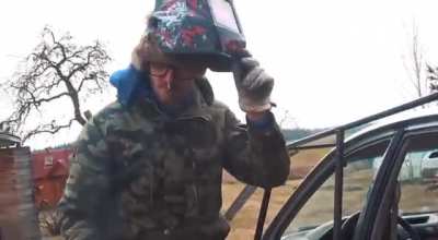 Welcome to Russia. (but actually Lithuania)