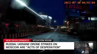 American Michelle &ldquo; Kapooyah&rdquo; Clark, now living in Moscow, describes the recent drone attacks.